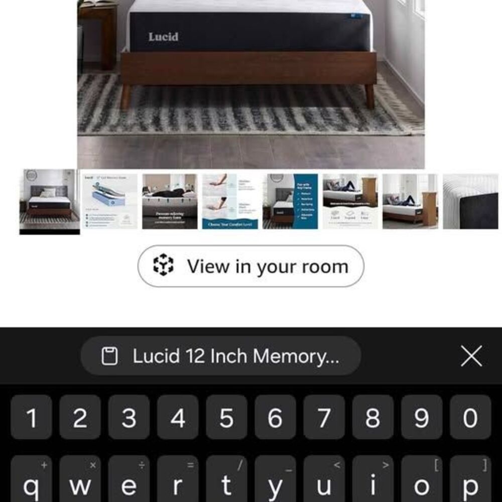 Lucid 12 Inch Memory Foam Mattress - Medium Plush Feel Twin XL